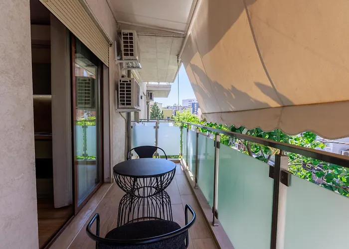 公寓 Syncron In The Center Of 地拉那